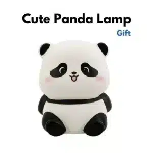 Cute Panda Bedside Lamp - Perfect Birthday & Baby Shower Gift